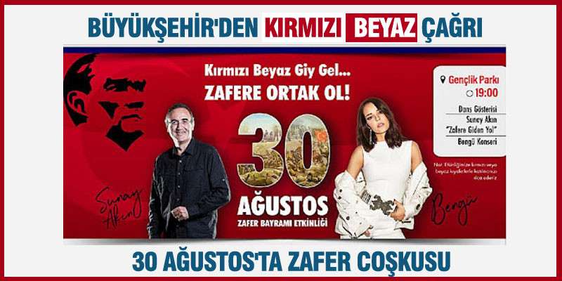 Büyükşehir'den Kırmızı Beyaz çağrı