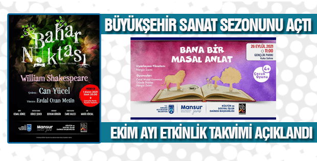 Büyükşehir Belediyesi Sanat Sezonunu Açtı