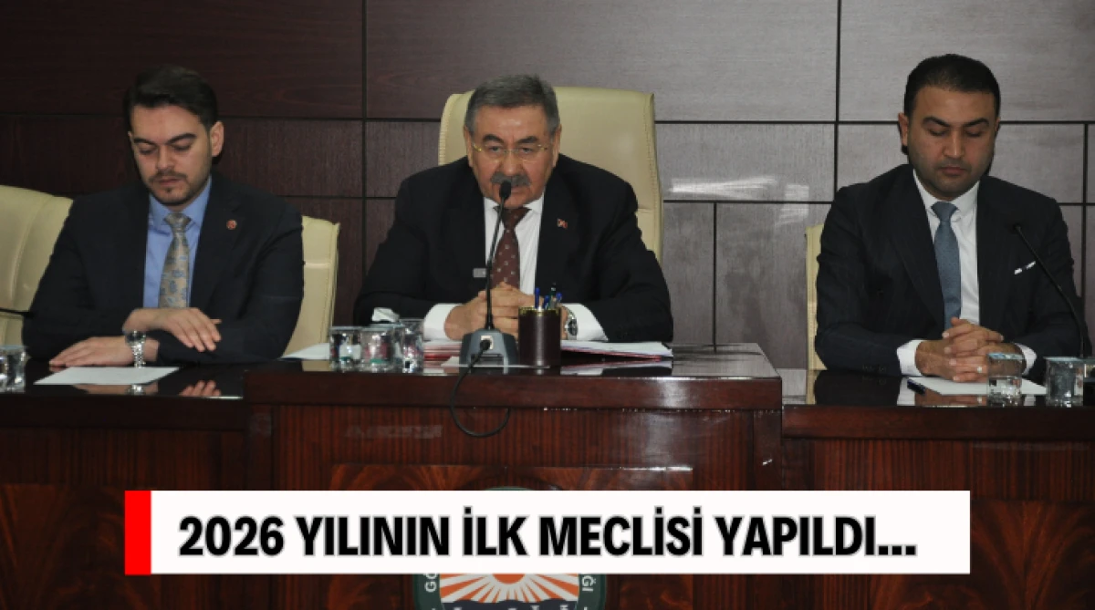 2026 yılının ilk meclisi yapıldı...