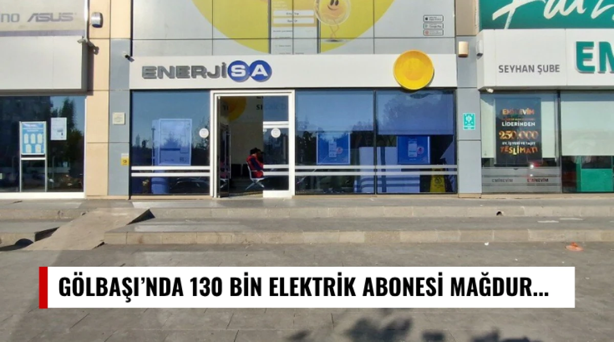 G&ouml;lbaşı&rsquo;nda 130 Bin Elektrik Abonesi Mağdur...