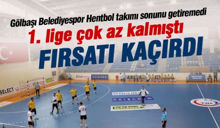 Hentbol Takımı fırsatı kaçırdı