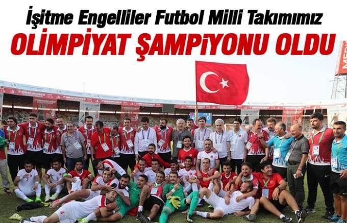 Olimpiyat Şampiyonu oldular