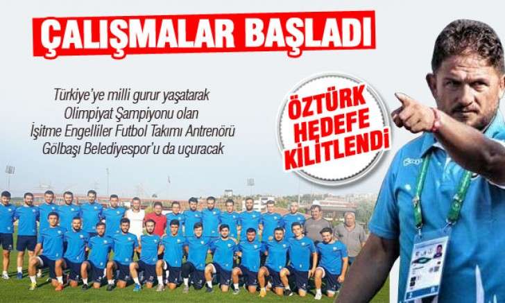 Öztürk, hedefe kilitlendi