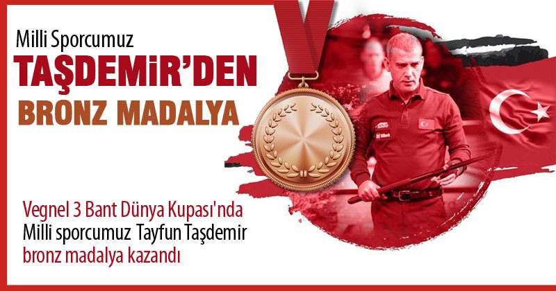 Taşdemirden Bronz Madalya…