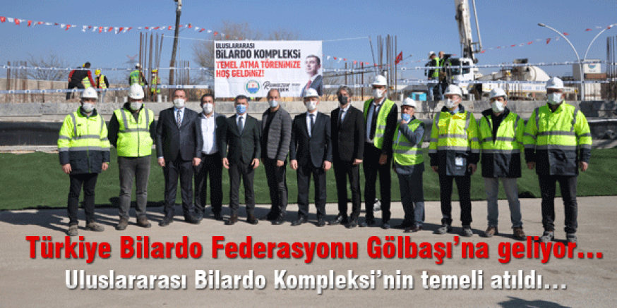 Türkiye Bilardo Federasyonu Gölbaşı’na geliyor…