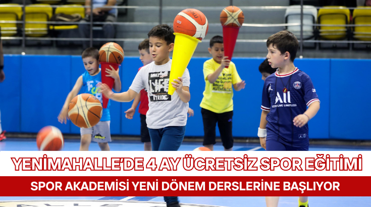Yenimahalle Belediyesi Spor Akademisi yeni dönem derslerine başlıyor…