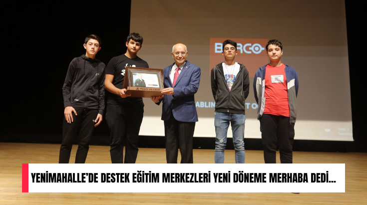 Yenimahalle’de destek eğitim merkezleri yeni döneme merhaba dedi...