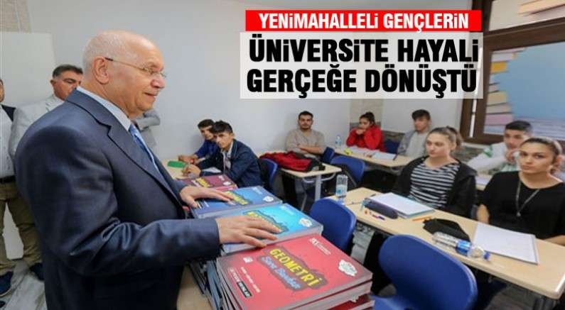 Yenimahalleli Gençlerin Üniversite Hayali Gerçeğe Dönüştü